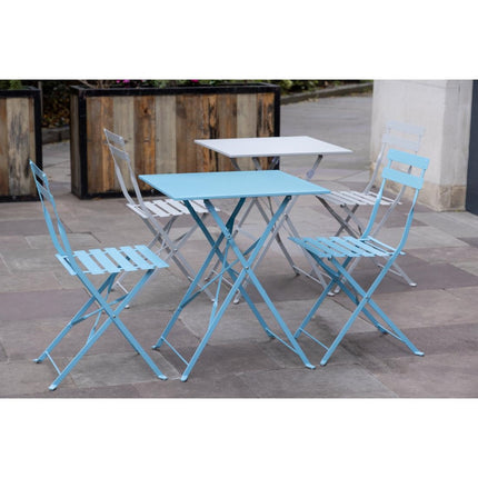 Steel Folding Chairs Grey | Bolero 10