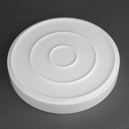 Porcelain Whiteware Bowl with Flat Walls 270mm | Olympia 3