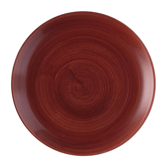Coupe Plates Red Rust Finish | Churchill Stonecast Patina | 165mm