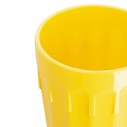 Olympia Kristallon Polycarbonate Tumblers 260 ml Yellow | Stackable 2