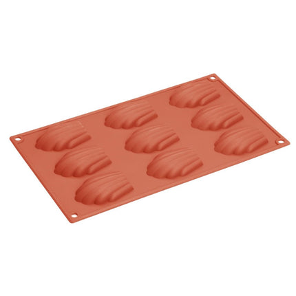 Vogue Silicone Madeleine Baking Mold 9 Cup 3