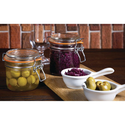 Glass Canning Jars with Airtight Seal | Vogue | 30cl (6 Pieces) 7
