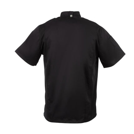 Unisex Chef Jacket with Zipper and Cool Vent Panels | Chef Works Springfield | Black | L 8