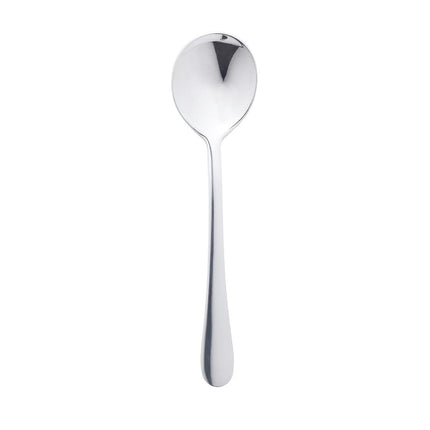 Olympia Buckingham Stainless Steel Soup Spoons | Set of 12 2