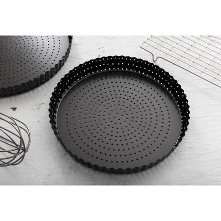 Crusty Bake Quiche Tin 250mm | Masterclass | Carbon Steel | Non-Stick 7