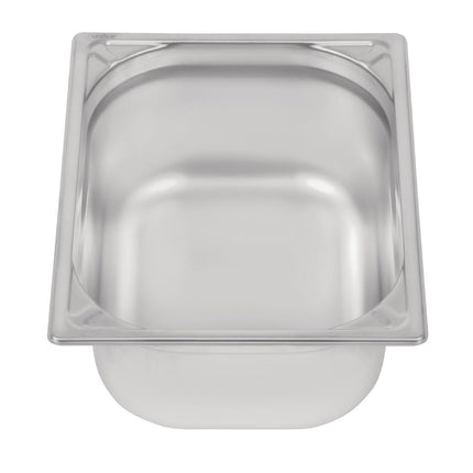Stainless Steel GN 1/2 Container 150mm Depth | Vogue 2