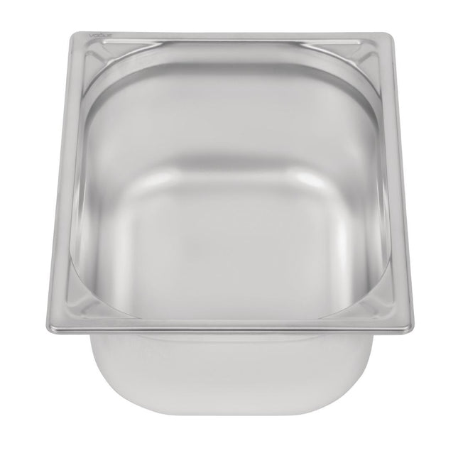 Stainless Steel GN 1/2 Container 150mm Depth | Vogue 2