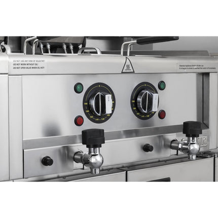 Electric Double Tank Fryer 2 x 8L | Buffalo 600 Series | 6kW Elements 4