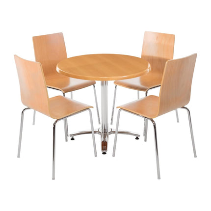 Aluminium Table Leg 68(h) x 65(b) cm | Bolero 6