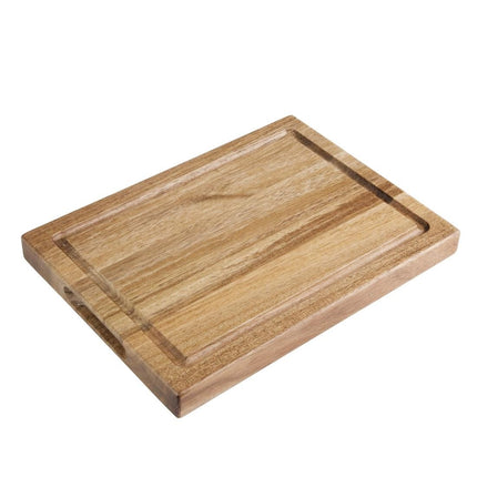 Small Acacia Wood Steak Board without Ramekin Slot | Olympia