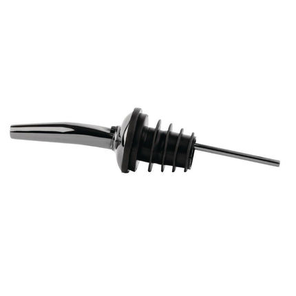 Titanium Black Pourer with Plastic Stopper | Olympia 2