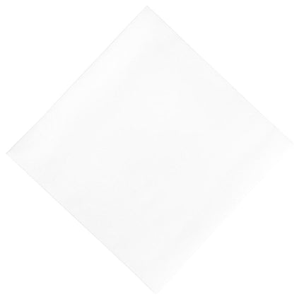 Kompostabilne Bele Večerne Prtičke 40cm | Duni | Set 720 | Videz Lana, Popolnoma Reciklabilne