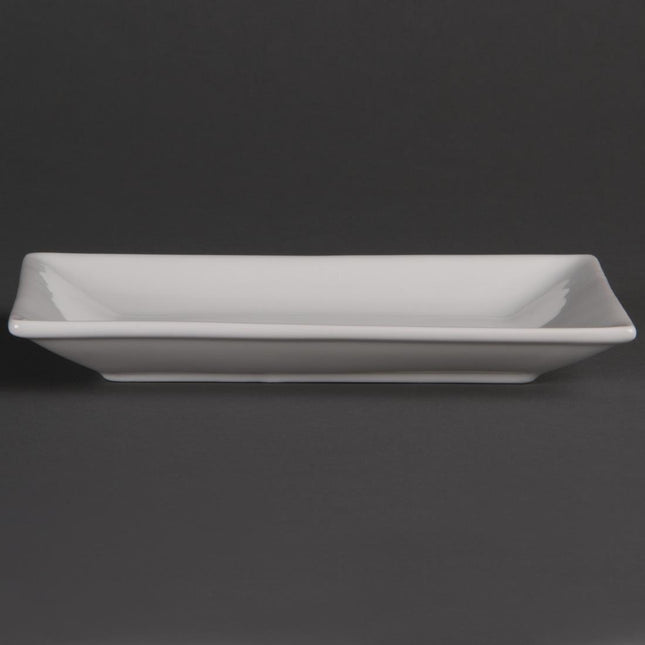 Whiteware Rectangular Serving Dishes 20x13cm | Olympia 2