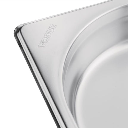 Stainless Steel Gastronorm Pan GN 1/1 40mm | Vogue 5
