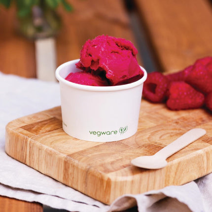 Compostable Hot Food Containers 110 ml | Vegware | Pack of 1000 7
