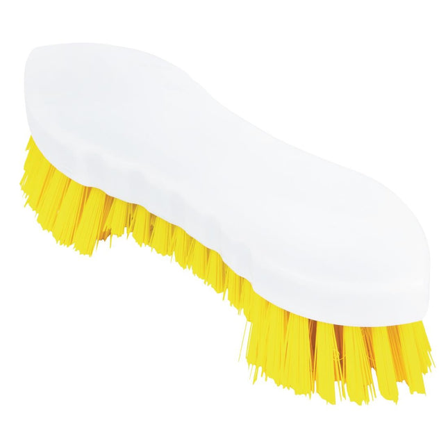 Jantex Yellow Scrubbing Brush 21cm