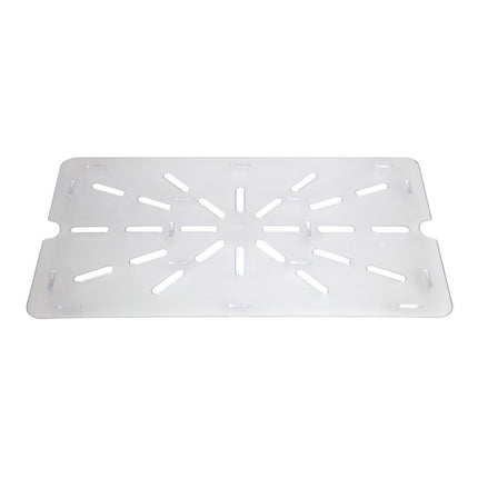 Vogue Polycarbonate Drain Boards for GN 1/1 Gastronorm Containers