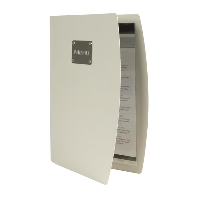 Rio Silver A4 Menu Cover | Securit 2