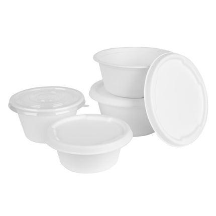 Recyclable PET Lids for 400ml and 500ml Bowls | Fiesta 5