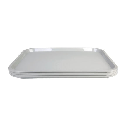 Polypropylene Serving Tray with Anti-Slip Texture | Olympia Kristallon | 305x415mm | Grey 3