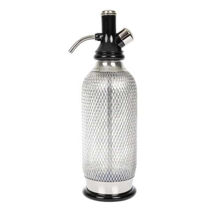 Classic Soda Siphon 1L Stainless Steel Mesh | iSi 2