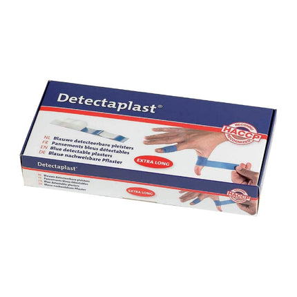 Waterproof Detectable Blue Plasters 18 x 2 cm | Detectaplast | 100 Pieces