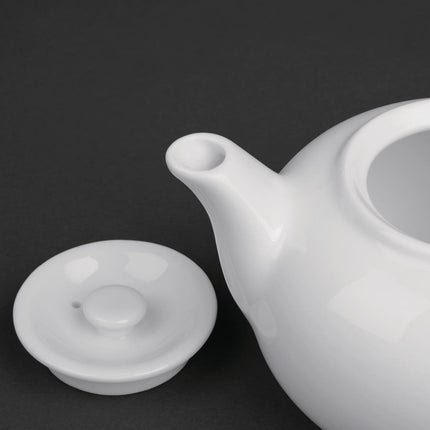 Stackable Teapots 426ml | Olympia Whiteware | Set of 4 4