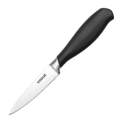 Vogue 5-Piece Soft-Grip Knife Set with Block and Cutting Board 7