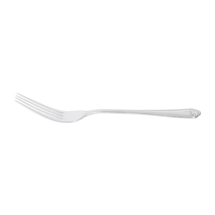 Table Forks | Olympia Jesmond | 12 Pieces | Polished 18/0 Stainless Steel with Shell Pattern Handle 5