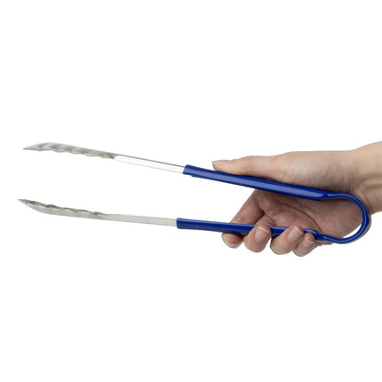 Color-Coded Blue Stainless Steel Serving Tong 30cm | Hygiplas 5