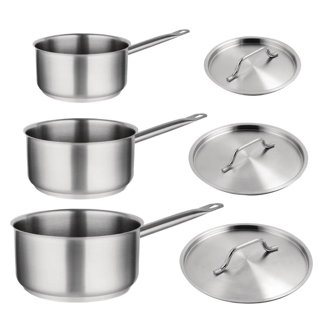 Professional Steel Pan Set | Vogue | 3 Pieces | Special Offer