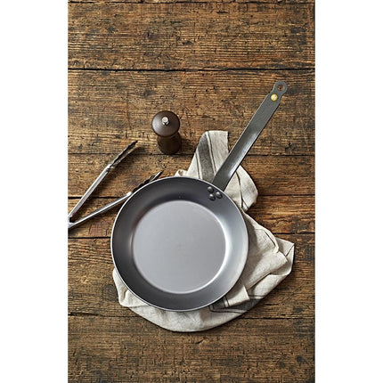 Blue Steel Induction Frying Pan 20cm | De Buyer Mineral B 10