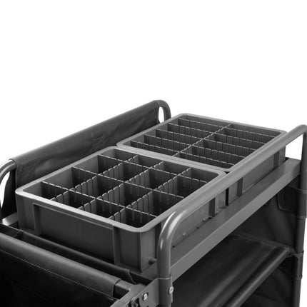 Compact Cleaning Trolley | Jantex 4