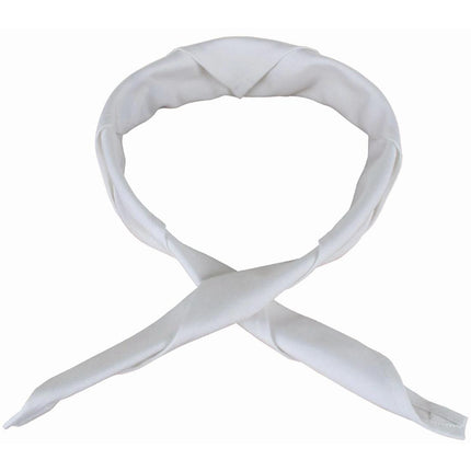 White Neck Scarf 90x65 cm