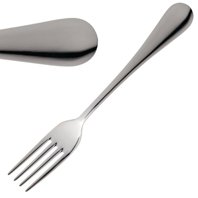 18/10 Stainless Steel Table Forks 205mm | Abert Matisse | 12 Pieces