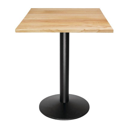 Pre-Drilled Square Tabletop Natural 700 x 700mm | Bolero 5