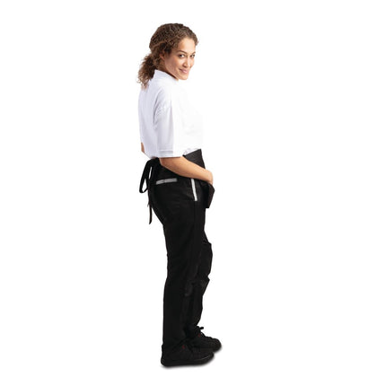 Unisex Waist Apron Black with Wide Pocket | Whites 4