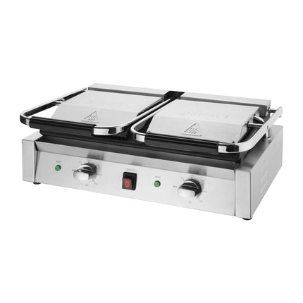 Bistro Double Contact Grill Ribbed and Flat Plates | Buffalo