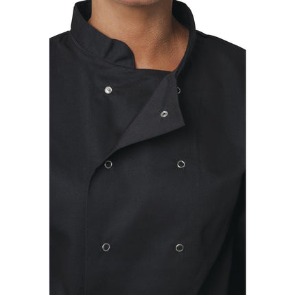 Unisex Long Sleeve Black Chef Jacket | Whites Vegas | XS 4