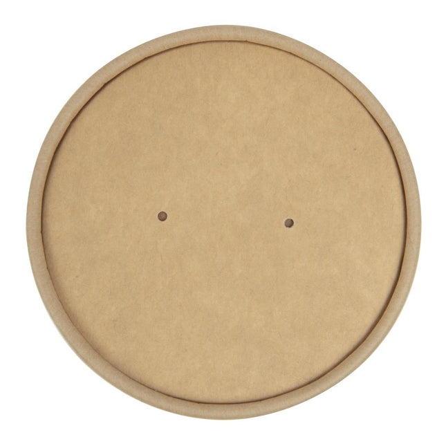 Recyclable Lids for 450ml Soup Bowls with Steam Vents | Colpac 2