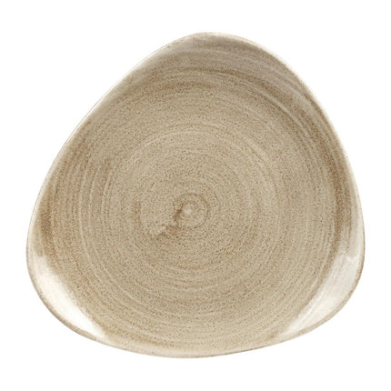 Lotus Plate Antique Taupe Stonecast Patina | Churchill | 19.7cm