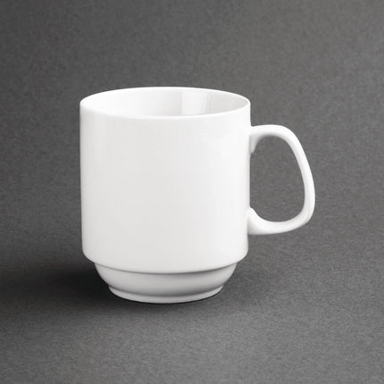 Stackable Mug 28.4cl | Olympia Whiteware | Set of 12 7