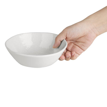 Olympia Denim White Coupe Bowls 160mm (6 Pieces) 4