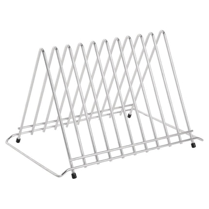 Heavy-Duty Cutting Board Holder with 10 Slots | Hygiplas