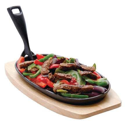 Hevea Wood Tray and Coaster 28.5x15cm | Olympia 2