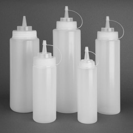 Vogue Transparent Squeeze Bottle 680ml 6
