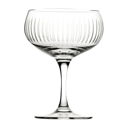 Lines Design Coupe Glasses 160ml | Utopia Raffles | Set of 6