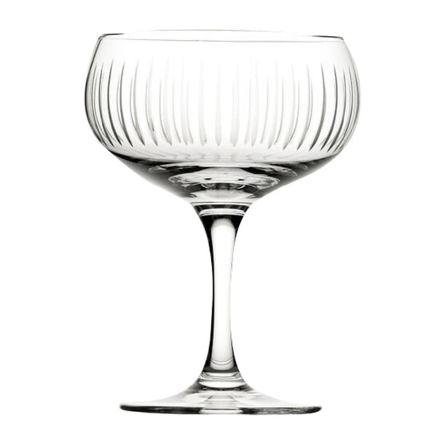 Lines Design Coupe Glasses 160ml | Utopia Raffles | Set of 6