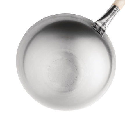 Soft Steel Wok with Round Bottom 35.5cm | Vogue 2