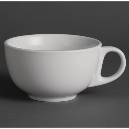 Whiteware Cappuccino Cups 45cl | Olympia | 12 Pieces